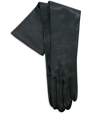 Portolano Leather Evening Gloves - Black