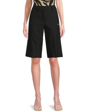 Off-White c/o Virgil Abloh Pleated Front Shorts - Black