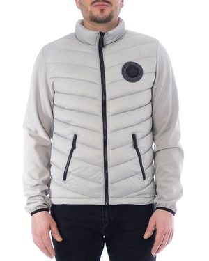 Toboggan Canada James Mixed Media Puffer Jacket - Grey