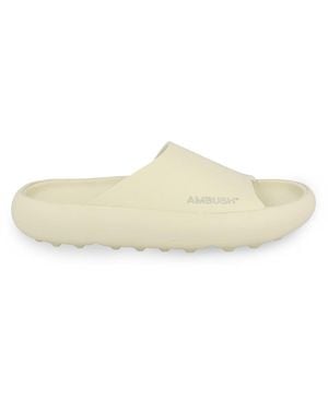 Ambush Rubber Slip-On Slide Sandals - White