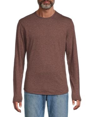 Rag & Bone Haydon Long Sleeve T-Shirt - Brown