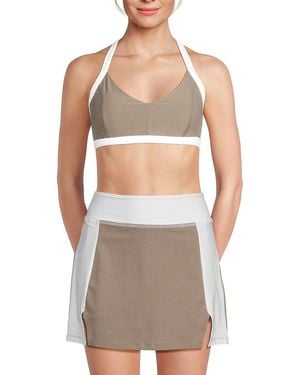 Beyond Yoga Spacedye Racerback Sports Bra - Grey