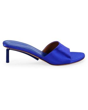 Off-White c/o Virgil Abloh Allen Satin Sandals - Blue
