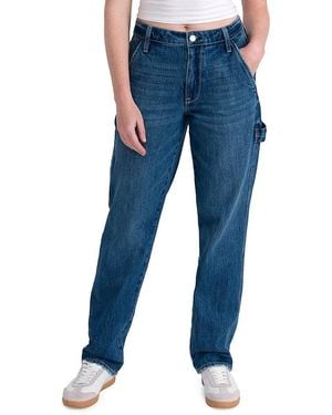 Seven7 Slim Straight Leg Carpenter Jeans - Blue