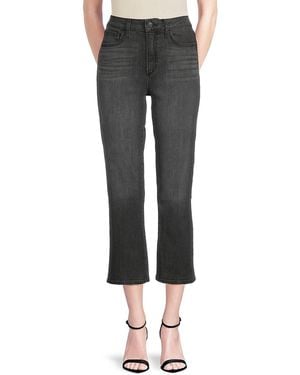 Joe's Jeans High Rise Cropped Jeans - Black