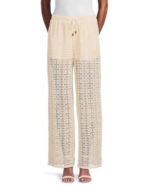 Vero Moda Maya Knit Pants - Natural