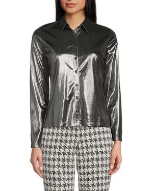 Tommy Hilfiger Metallic Shirt - Grey