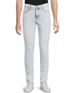Hudson Jeans Ace Bleach-Wash Jeans - Blue