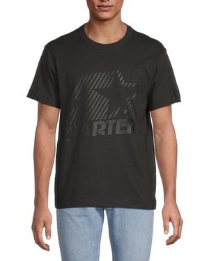 Starter Logo Crewneck T-Shirt - Black
