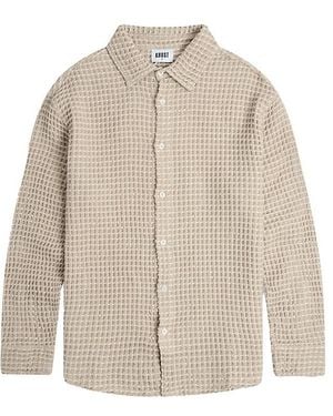 KROST Linas Boxy Knit Shirt - Natural