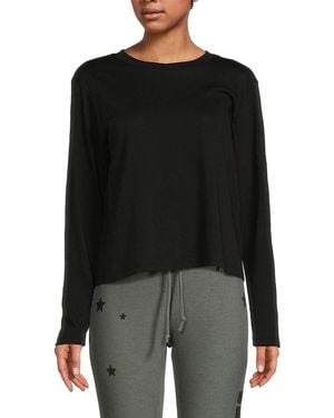 Chaser Brand Long Sleeve T-Shirt - Black