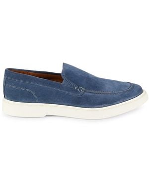 Allen Edmonds Hayes Suede Loafers - Blue