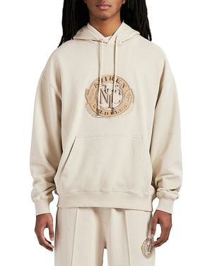 Avirex Gold Club Cotton Hoodie - Natural