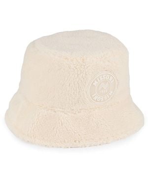 Missoni Faux-Shearling Bucket Hat - Natural