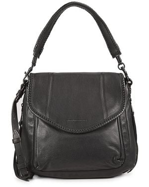 Aimee Kestenberg All For Love Convertible Leather Shoulder Bag - Black