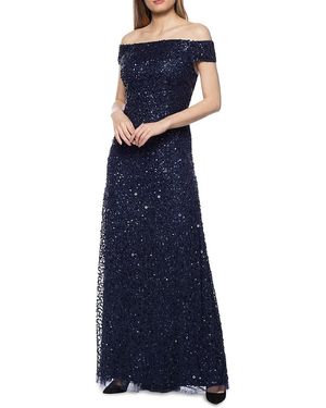 Marina strapless roused gown discount