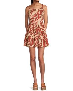 Walter Baker Trisha Tiered Cotton Minidress