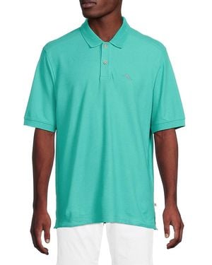 Tommy Bahama Marlin Around Short Sleeve Polo - White