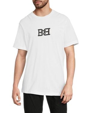 Bally B-Chain Logo Cotton T-Shirt - White