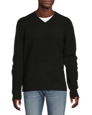Magaschoni V-Neck Cashmere Sweater - Blue