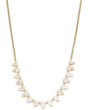Adriana Orsini 18K Goldplated & Cubic Zirconia Necklace - Natural
