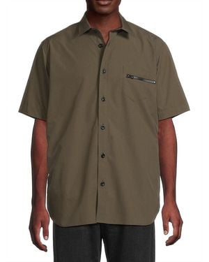 Sacai Rip Stop Shirt - Green