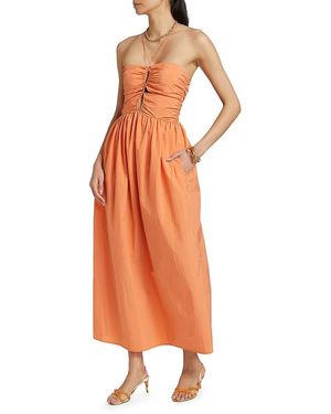 Rails Silvia Strappy Maxi Dress - Orange