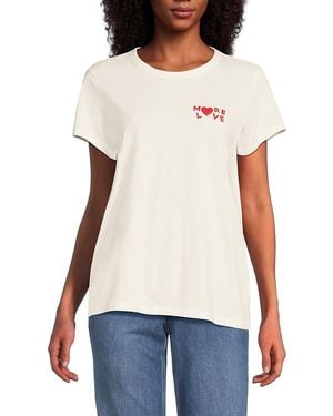 Rag & Bone More Love Cotton T-Shirt - White