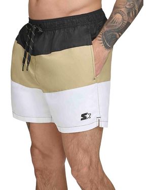 Starter Colorblocked Volleyball Shorts - Blue