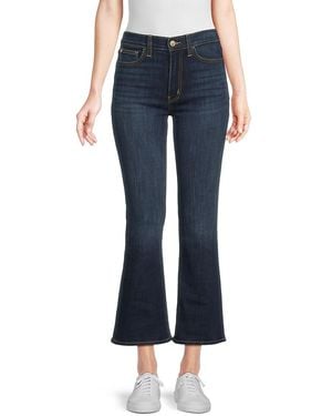 Hudson Jeans Blair Cotton-Blend High-Rise Boot-Cut Jeans - Blue