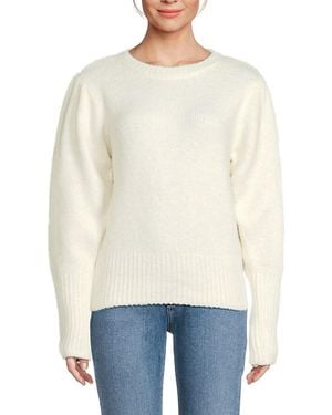 Joe's Jeans Dropped Shoulder Jumper - White