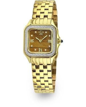 Gv2 Milan Ip Stainless Steel & 0.04 Tcw Diamond Bracelet Watch/27.5Mm - Metallic