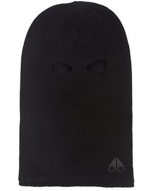 Moose Knuckles Mk X Pleasures Wool Balaclava - Black
