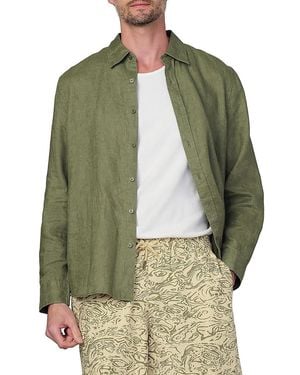 Joe's Jeans Jakob Linen Shirt - Green