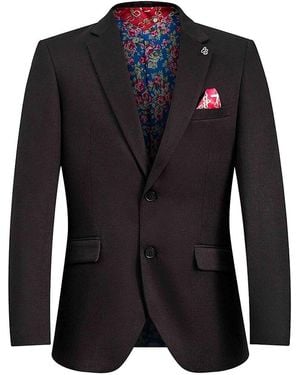 Elie Balleh Slim Fit Blazer - Black