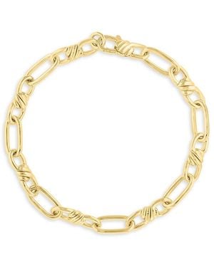 Effy 14K Goldplated Link Bracelet - Metallic
