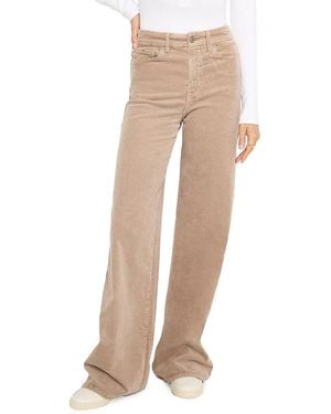 GOOD AMERICAN Good Skate Corduroy Trousers - Natural
