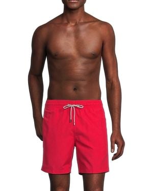 Trunks Surf & Swim 'Drawstring Swim Shorts - Red