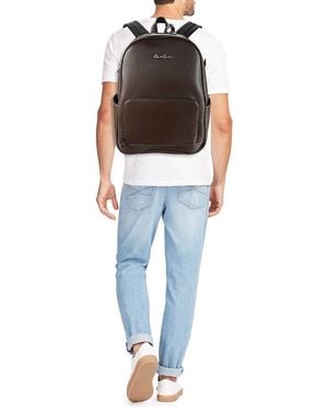 Robert Graham Floral Faux-leather Backpack Bag - Blue