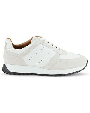 Allen Edmonds Everett Leather Low-top Sneakers - White