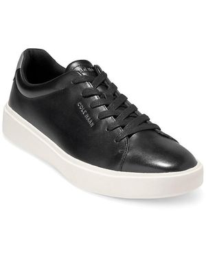 Cole haan grand court leather platform sneaker discount