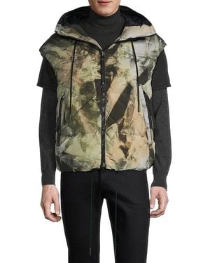 Holden Fowler Hooded Down Vest - Black