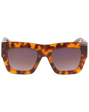 Missoni 52Mm Tortoiseshell Square Sunglasses - Brown
