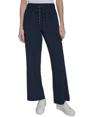 Andrew Marc Commuter Drawstring Joggers - Blue