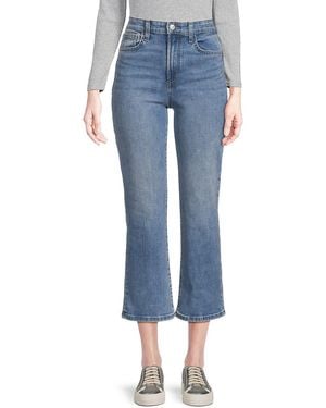 Joe's Jeans High-Rise Crop Boot Jeans - Blue