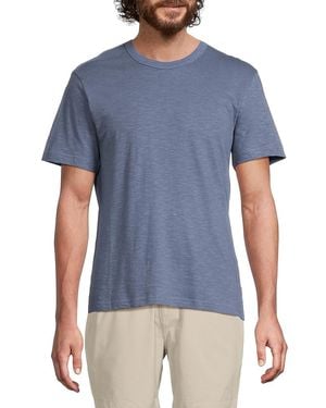 Onia Slub Cotton T-Shirt - Blue
