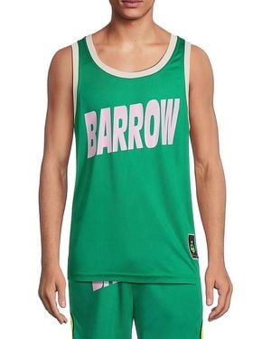 Barrow Contemporary Team Hoops Jersey Tank Top - Green