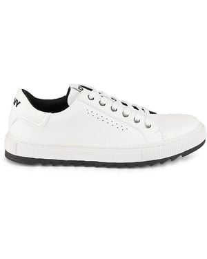 DKNY Leather Sneakers - White