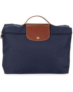 Longchamp Le Pliage Document Holder - Blue