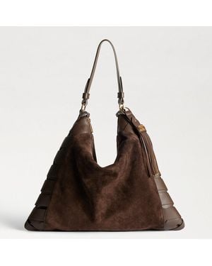 Sam Edelman Jette Large Hobo Dark - Brown